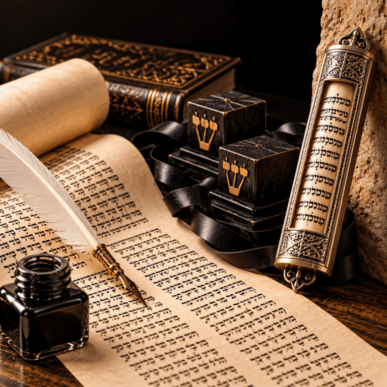 Custom Hebrew calligraphy and Judaica artwork